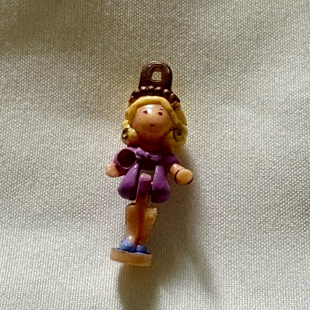Polly Pocket Carnival Queen Doll 1996 Made by Blue Bird, Rare!